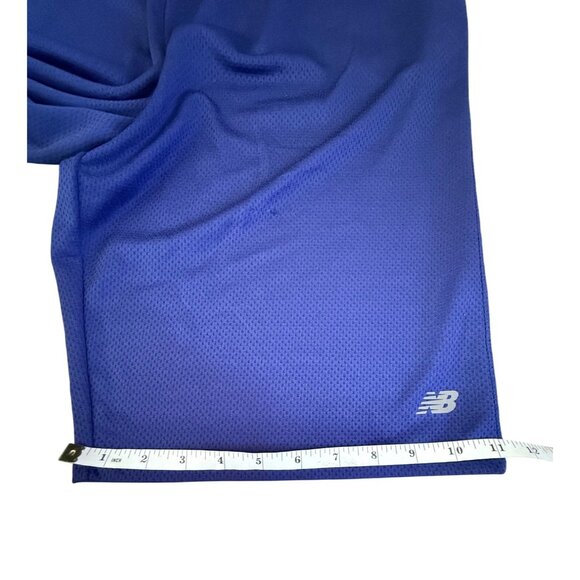 New Balance Youth XL Athletic Basketball Shorts Navy Blue - Picture 13 of 13